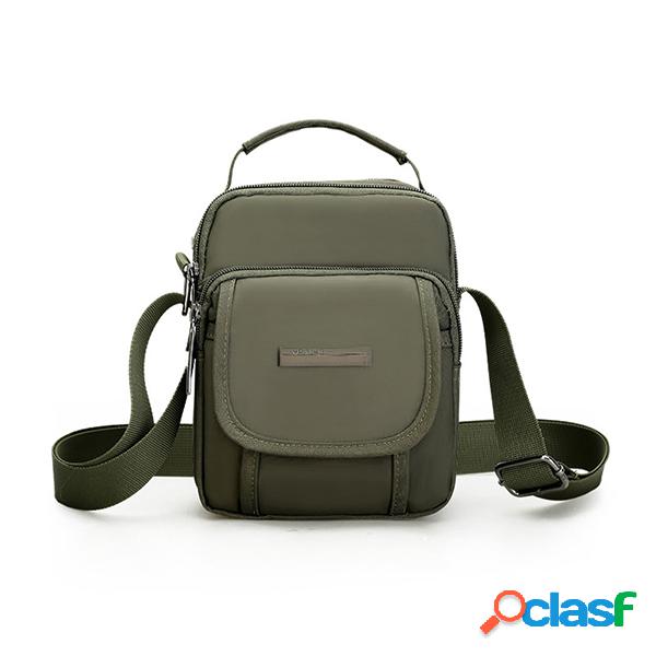 Casual Equipa À Prova D 'Água Crossbody Sacos Nylon Sacos