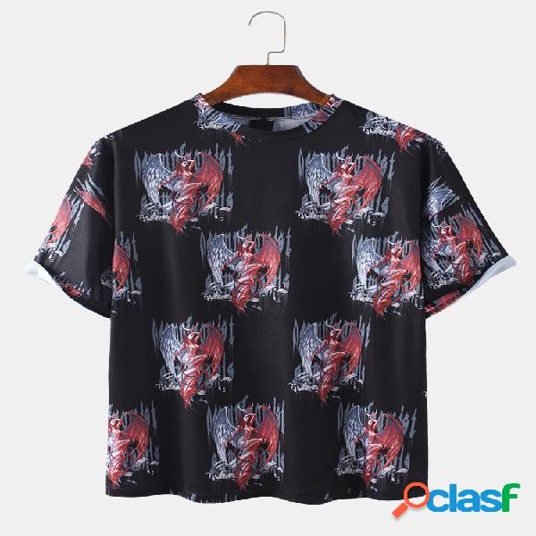 Deusa dos homens Padrão Allover Print Summer Light