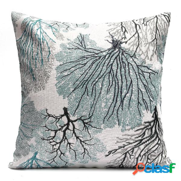 Elegant Graceful Brocade Cobertura Cobertura Throw Pillow