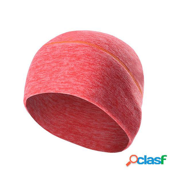 Gorro Grosso Esportivo Anti-Estático Antivento Quente Lã