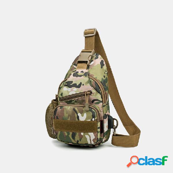 Homens Waterproof Multi-pocket Tactical Camouflage Outdoor