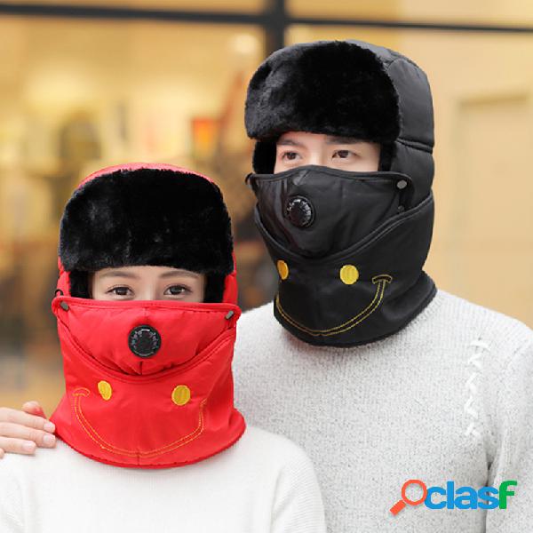 Inverno Das Mulheres dos homens Quentes Lei Feng Chapéu