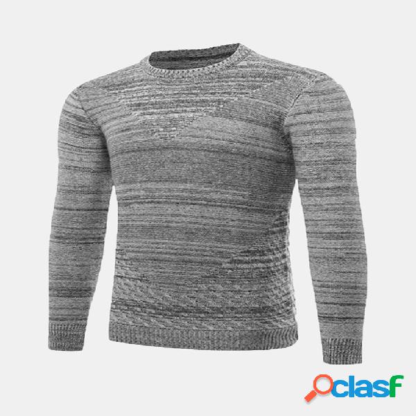 Mens breve estilo blusas de jacquard cor sólida gola o