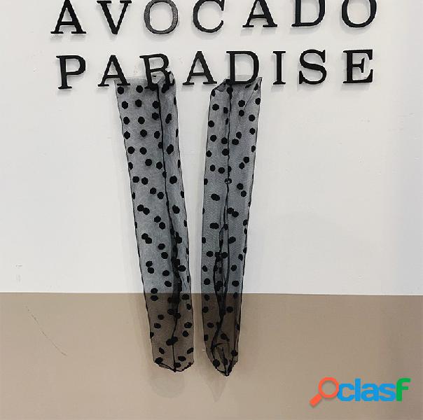 Peúgas médias do tubo do ponto fino selvagem do verão da
