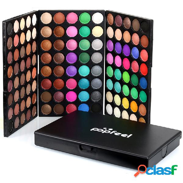 Popfeel 120 Cores Conjunto da Paleta de Sombra em Pó