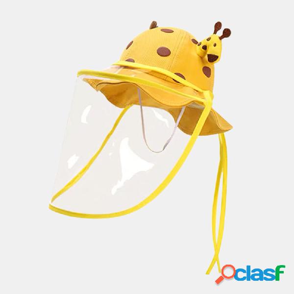 Pára-brisa infantil à prova de poeira Fisherman Chapéu