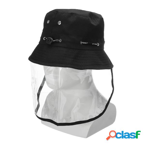 Protetor anti-cuspir Máscara Chapéu Tampão facial