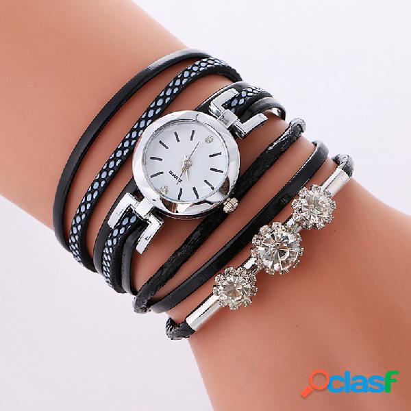 Relógio de Quartzo Luxuoso Feminino