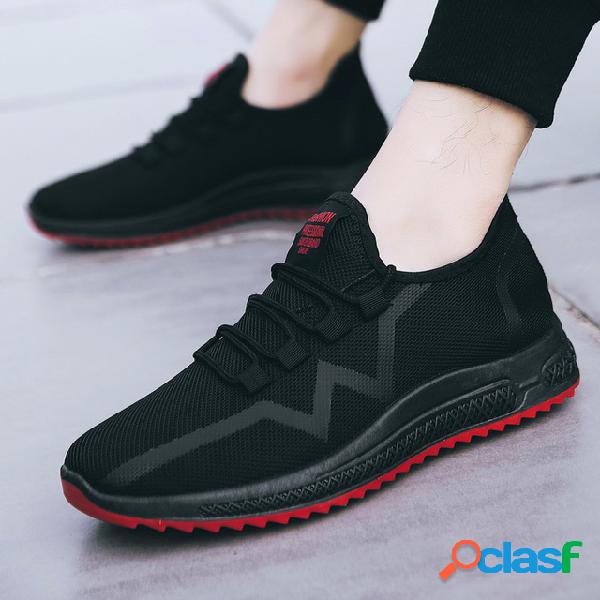 Sapatas Running ocasionais da malha respirável à moda