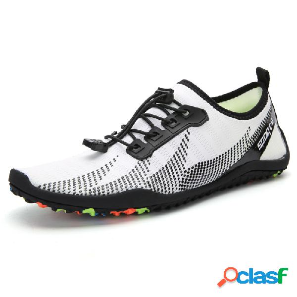 Sapatos descalços multifuncionais masculinos, executando