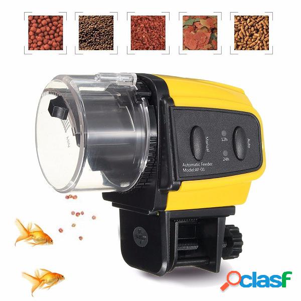Tanque Aquário Automático Alimentador de Peixe