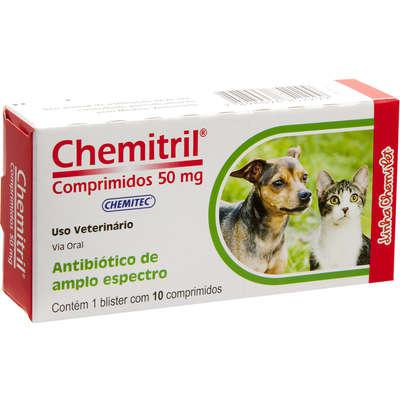 Antibiótico Chemitec Chemitril 50 mg Enrofloxacina para