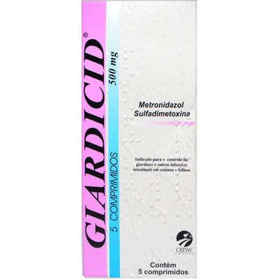 Antibiótico Giardicid 500 mg