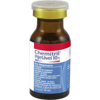 Antibiótico Injetável Chemitec Chemitril 10% Enrofloxacina