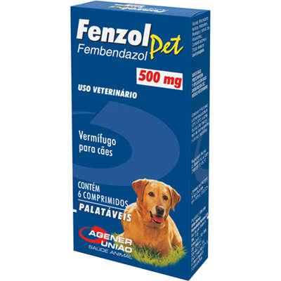 Antiparasitário Fenzol Pet Agener União com 6 unidades -