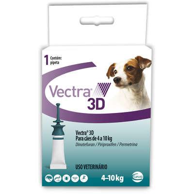 Antipulgas e Carrapatos Ceva Vectra 3D para Cães de 4 a 10