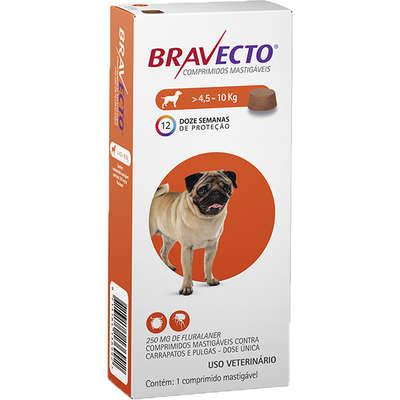 Antipulgas e Carrapatos MSD Bravecto para Cães de 4,5 a 10