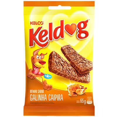 Bifinho Kelco Keldog Galinha Caipira - 65 g