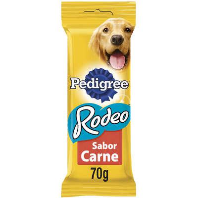 Biscoito Pedigree Rodeo Carne Para Cães Adultos 4 Unidades