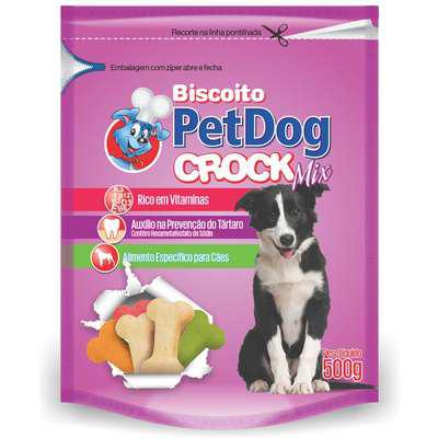 Biscoito Pet Dog Crock Mix - 500 g