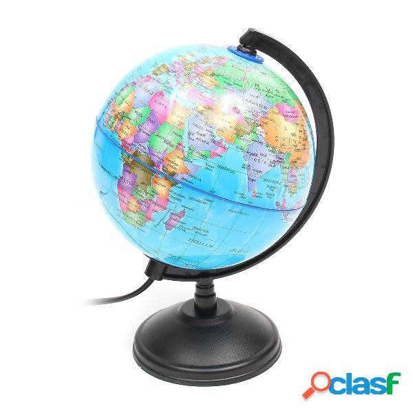 Blue Ocean World Earth Globe Map Ensino Geografia Map