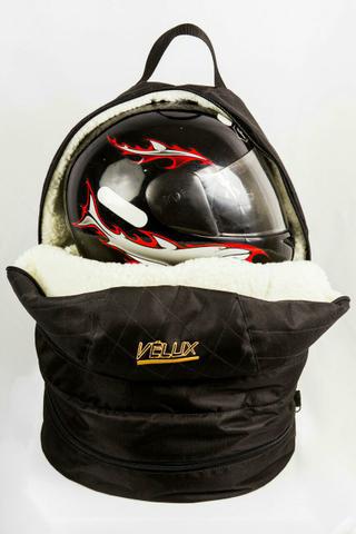 Bolsa tripla para capacete, macacão e sapatilha kart