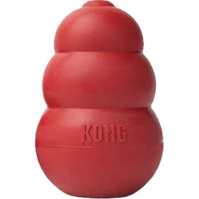Brinquedo Interativo KONG Classic com Dispenser para Ração