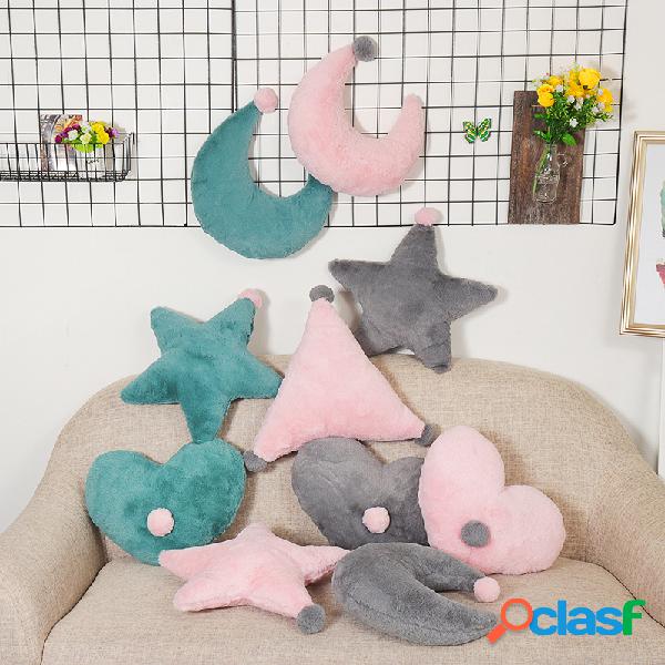 Casa Do Bebê Quarto Sofá Almofada Estrela Lua Coração