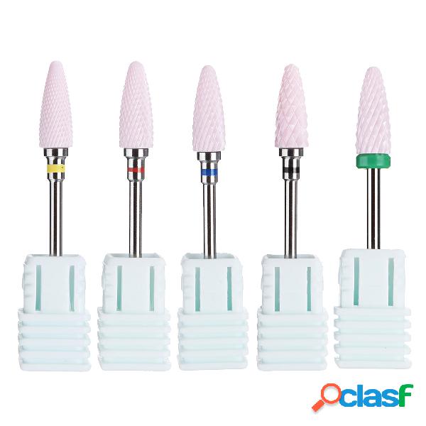 Cerâmica Nail Art Brocas de Moagem Elétrica Nail Art