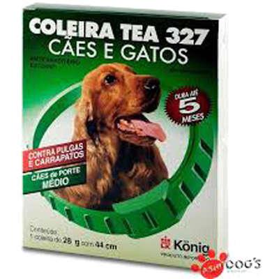 Coleira Antiparasitária König Externo 44 cm para Cães