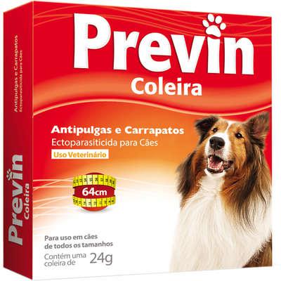 Coleira Antipulgas e Carrapatos Coveli Previn para Cães -