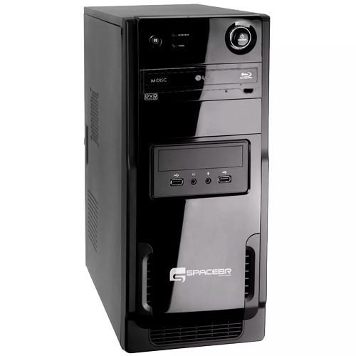 Computador Desktop Space BR PIIX2550-L - Preto - AMD II X2