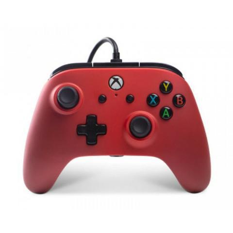 Controle Com Fio Powera Enhanced Para Xbox One - Vermelho