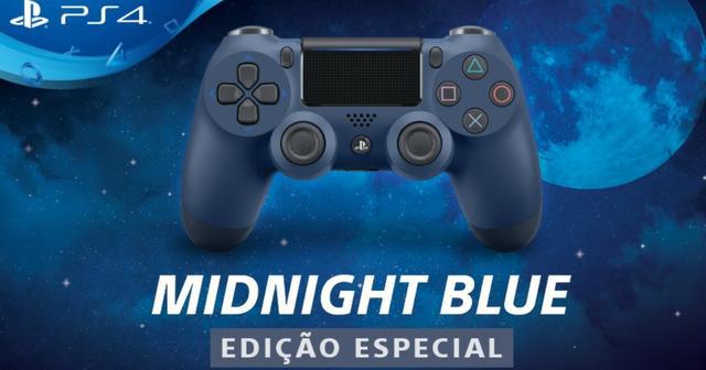 Controle Dualshock 4 Ps4 - Azul Midnight Americano
