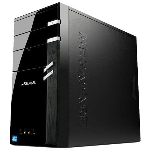 Desktop Megaware Megahome Preto - AMD C-50 - RAM 2GB - HD