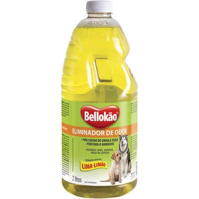 Eliminador de Odor Bellokão Lima Limão - 2 Litros