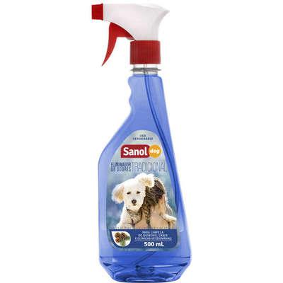 Eliminador de Odores Sanol Dog Tradicional Gatilho - 500 mL