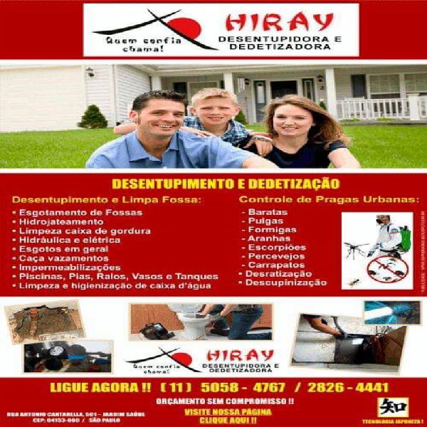 Encanador Caça Vazamento Hiray 11 2826-44-41 Alto Do