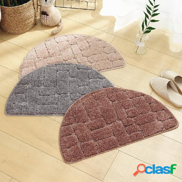 Engrossar Oval Microfibra Tecido Super Porta De Absorção