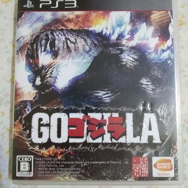 Godzilla PS3 - Mídia Física em Japonês