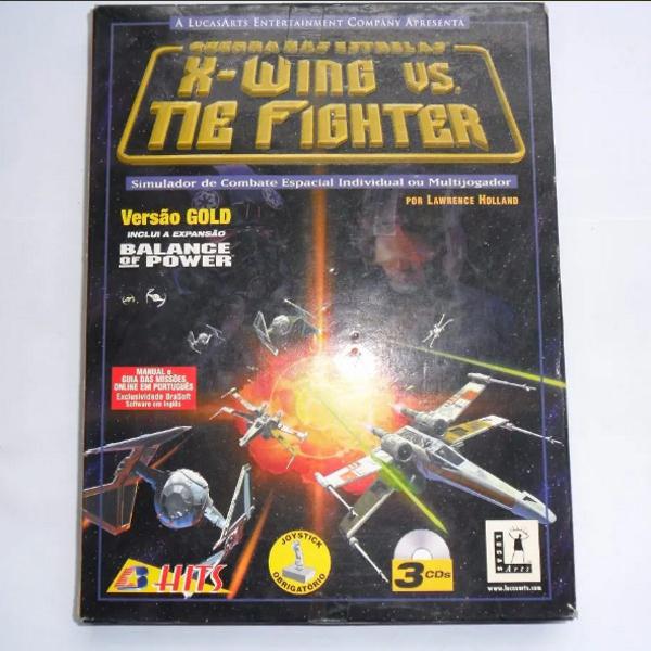 Guerra Nas Estrelas - X Wing Vs Tie Fighter Pc Rom Cd Jogo