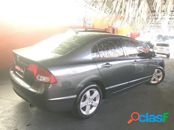 HONDA CIVIC SEDAN LXS 1.81.8 FLEX 16V AUT. 4P CINZA 2008 1.8