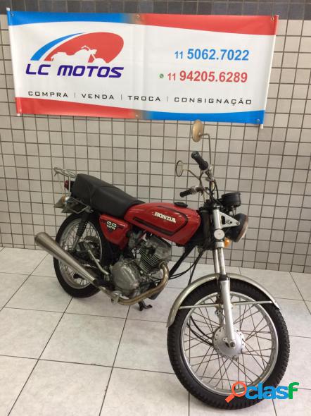 HONDA HONDA CG 125 RARIDADE VERMELHO 1980 125 GASOLINA