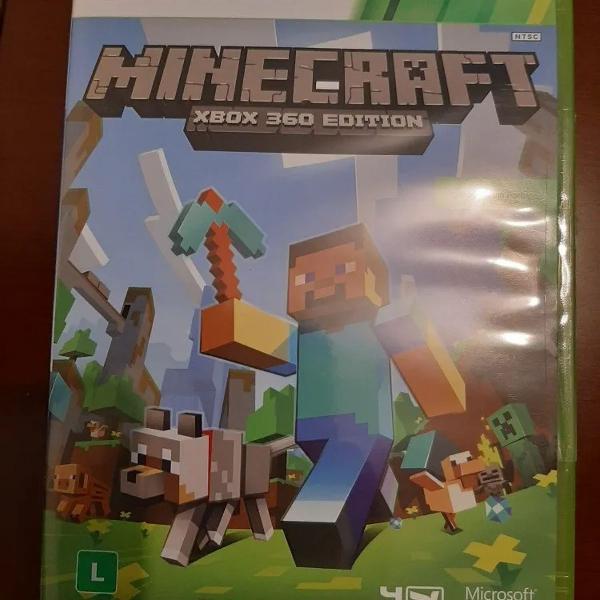 Jogo Minecraft Xbox 360 Original Mídia Física - Usado