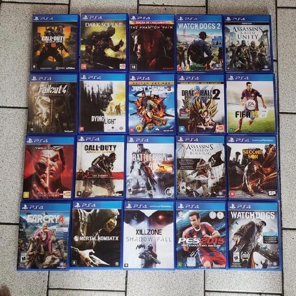 Jogos ps4 venda conjunto