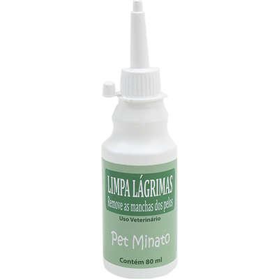 Loção Pet Minato Limpa Lágrima para Cães e Gatos - 80 mL