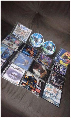 Lote de jogos PlayStation 1