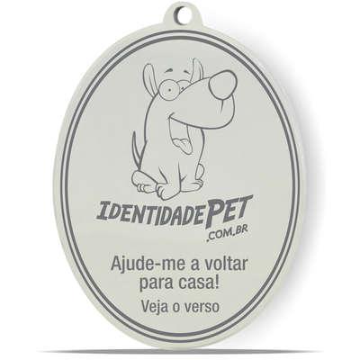 Medalha Furacão Pet para Identidade do seu Pet