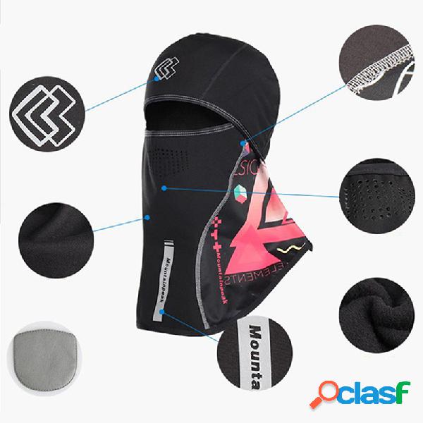 Mens Inverno Ciclismo Cara Máscara Chapéu Quente À Prova