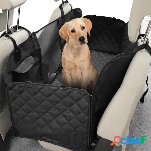 Multifuncional Pet Cachorro Travel Car Cover Cover com